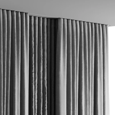 Curtains with tulle for the nursery — Ver 3