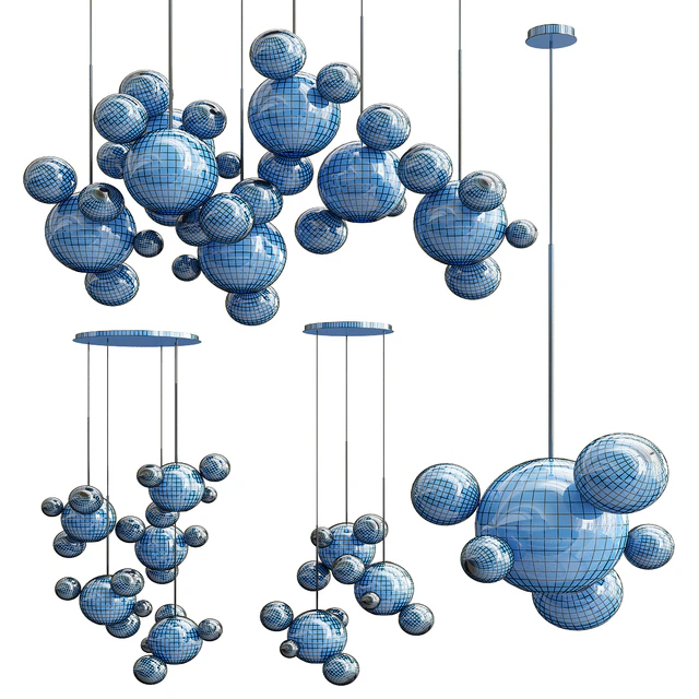 Four Exclusive Chandelier Collection 53 Milk Bubble — Скачать