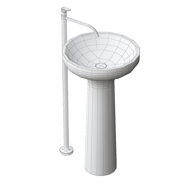 Washbasin Antonio Lupi Ago185 — Descargar