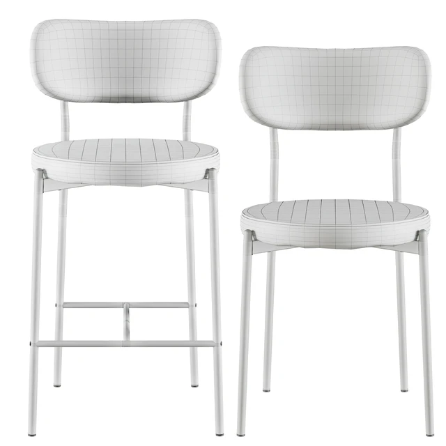 Chair&Bar stool Barbara Stool Group — Скачать