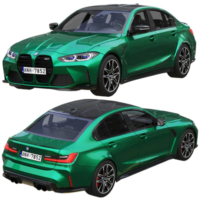 BMW M3 Competition G80 2021 — View 3