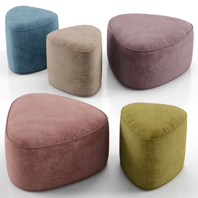 Pebble ottoman - West Elm — Ver 1