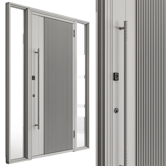 Wooden Front Door - Set 100 — Descargar