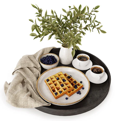 Breakfast on a tray w004 — Ver 6