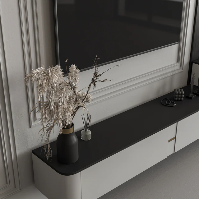 TV Wall Black and White - Set 124 — Скачать