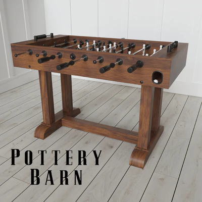 POTTERY BARN FOOSBALL TABLE — Ver 1