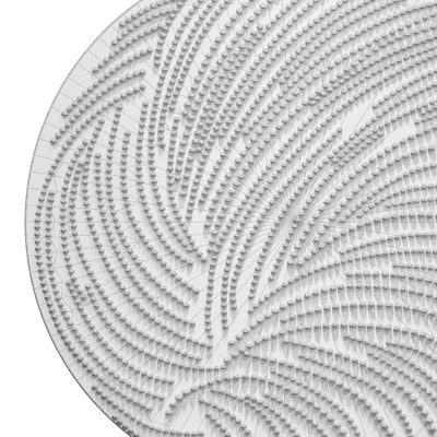 Панно на стену White Round — Вид 2