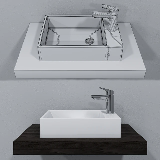 Washstand Serel 2049 — Descargar