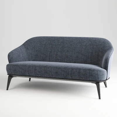 Sofa and chair minotti leslie — Ver 2