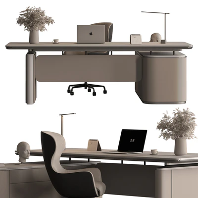 Manager Desk - Office Furniture 693 — Ver 3