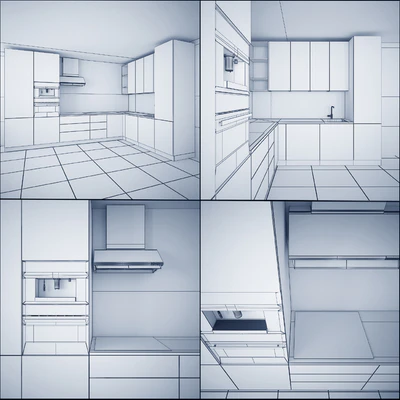 Kitchen Furniture XVIII — Ver 3