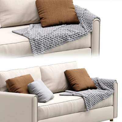 Sofa Lille Velvet Light by Divan.ru / Sofa Lille — Ver 5