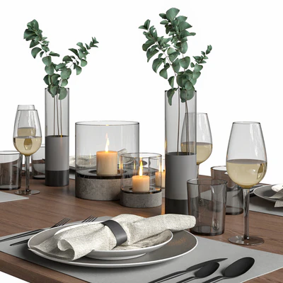 Table setting 1 — Ver 4