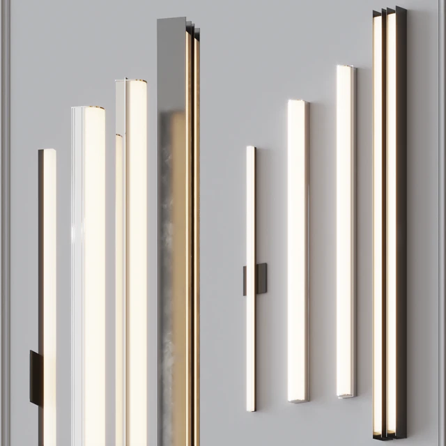 Wall lamps Set 5 — Descargar