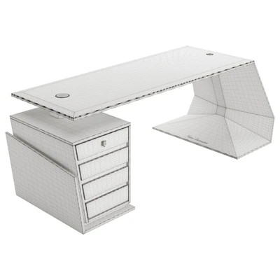 GT-GOLD Executive Desk by Tonino Lamborghini — Ver 4