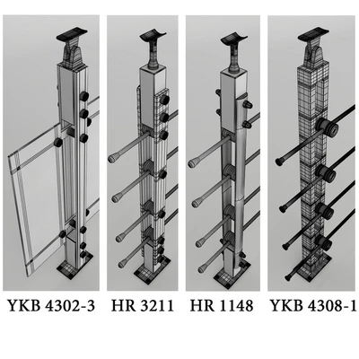 Balusters Titanium 3211 1148 4308 4302 — Ver 2