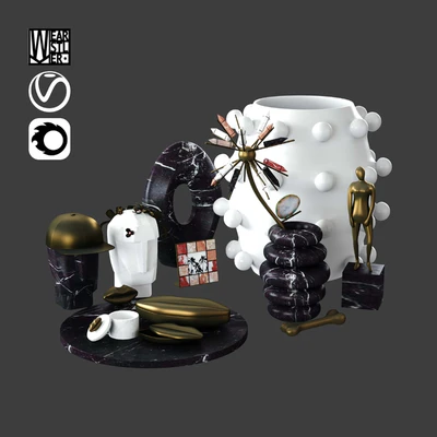 Decorative set Kelly Wearstler Set 2 — Ver 1