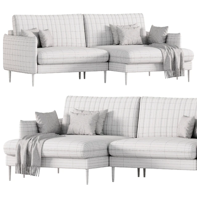Svaut velvet Sofa — Скачать
