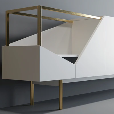 TV cabinet — Ver 2