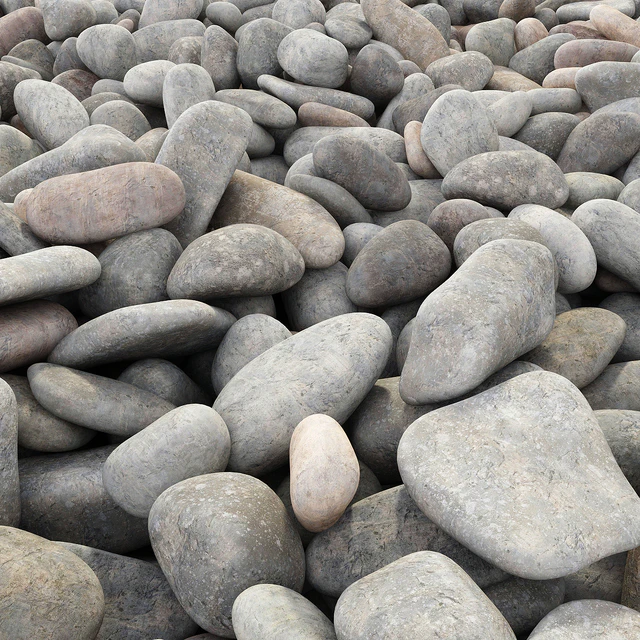 Road from sea pebbles — Download
