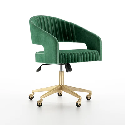 Channel Suede Office Chair — Вид 1