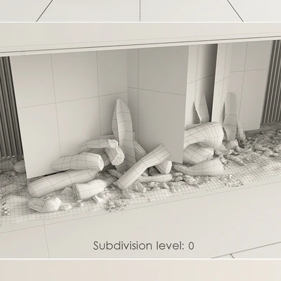 Fireplace Modern — Вид 3