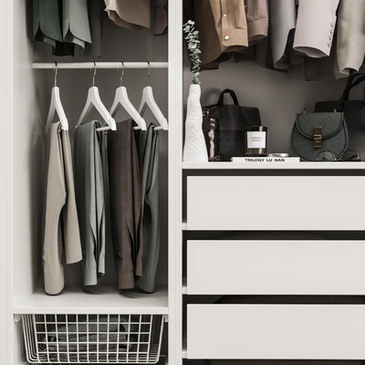 Wardrobe with decor clothes — Ver 3