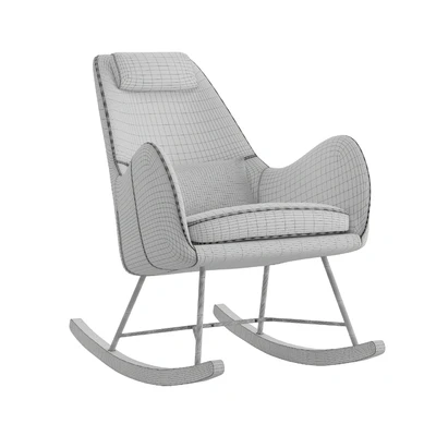 Rocking chair Leset Duglas — Ver 5