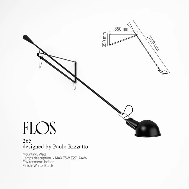 Wall lamp Flos 265 — Descargar