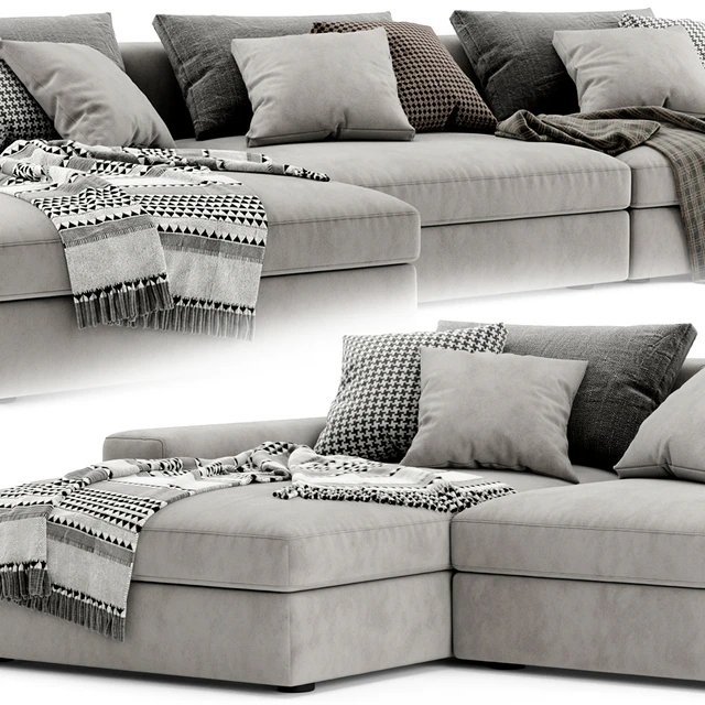 Poliform Dune Chaise Longue Sofa 2 — Скачать