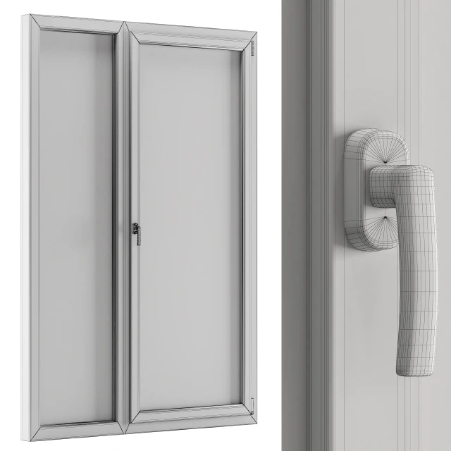 Wooden Window Modern - Windows Set 01 — Descargar