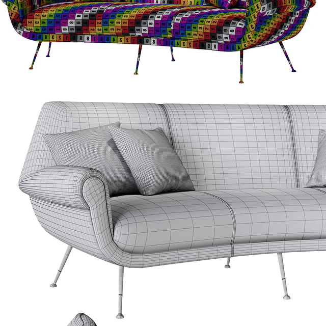 Minotti / Albert Angled Sofa — Скачать