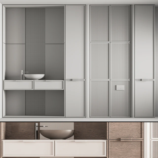 Bathroom Furniture Set 08 — Скачать