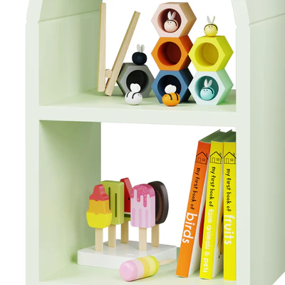 Wall shelf Mallory Kids with decor by Crate and Barrel / Crate and Kids — View 6