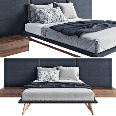 Bolzan bed. Collection SMILE. — Ver 2