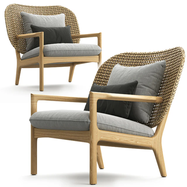 Kay Low Back Lounge Chair — Descargar