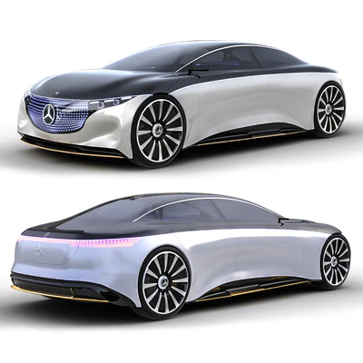 Mercedes Vision EQS — Ver 1