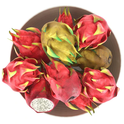 bowl of dragon fruits — Ver 2