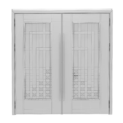 Door Modern house 01 - Gate — Ver 4