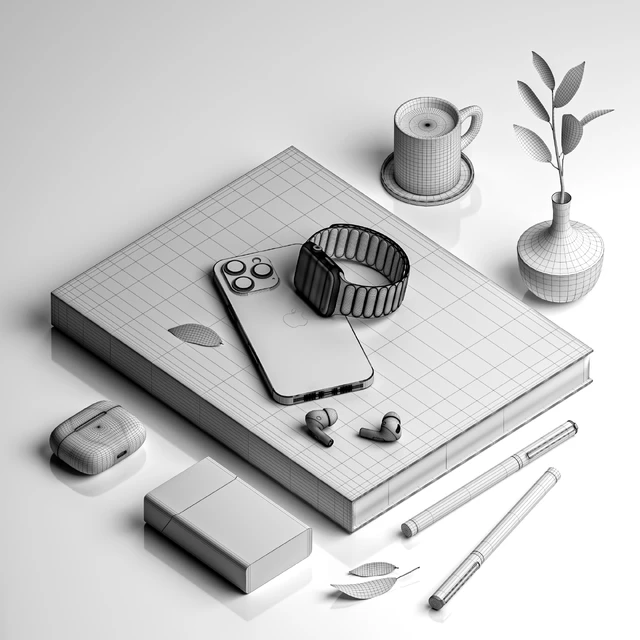 Apple Iphone Minimal Decorative Set — Скачать