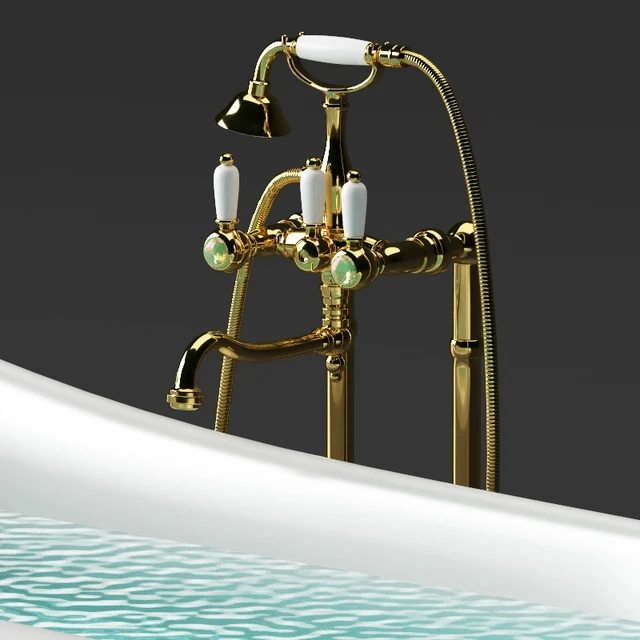 Акриловая ванна BelBagno BB04 + смеситель Cezares — Скачать