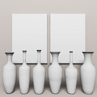 collection of vases 6 pieces + pictures — Вид 3