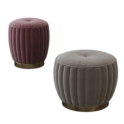 Velvet pouf — Ver 2