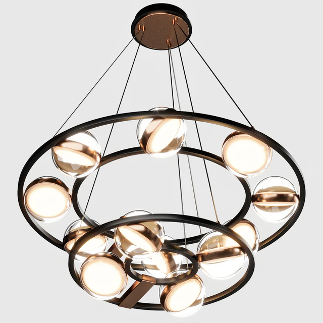 LAMPATRON Ring chandeliers and lamps SATURNA CH — Скачать