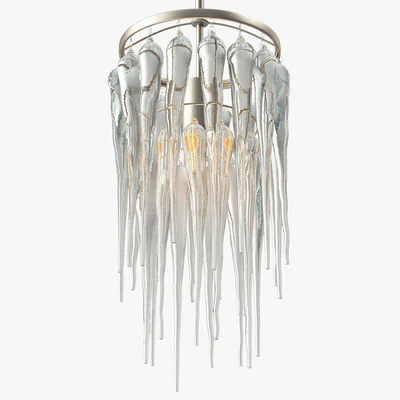 Currey and Company Icecap Pendant — Вид 2