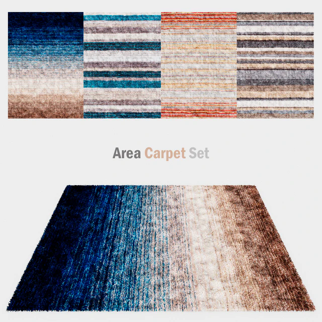 Carpets with long pile | Area carpet set — Descargar