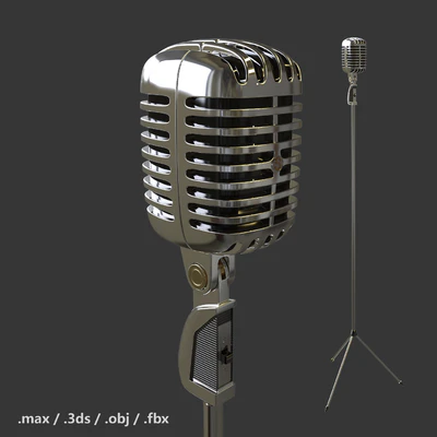 Microphone Shure 55 microphone — Ver 1