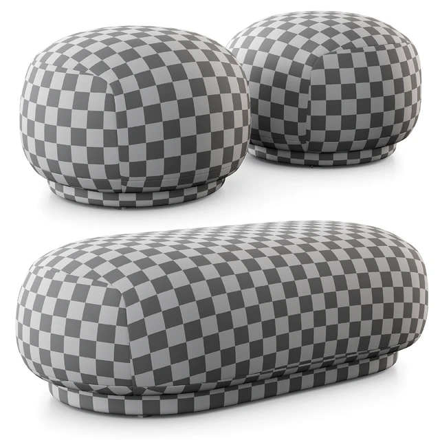 Rico Pouf And Ottoman By Ferm Living — Скачать