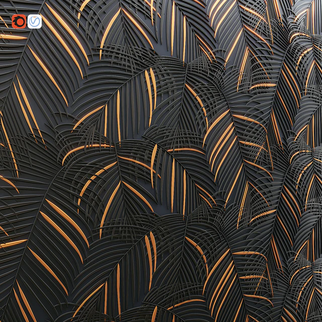 Palm Panel Decor — Скачать