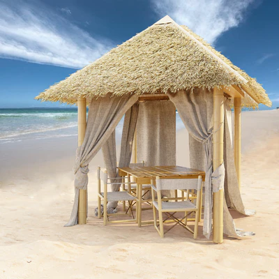 Gazebo of bamboo — Ver 3